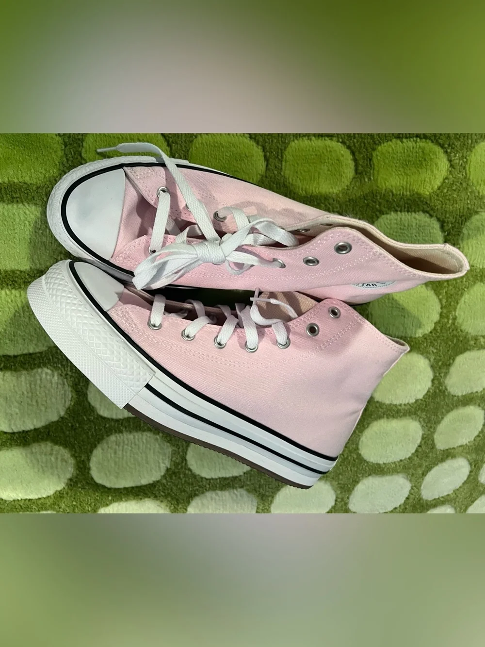 7 Converse Chuck Taylor All Star Pale Pink High-Top Canvas Sneakers shoes NEW - Picture 2 of 12